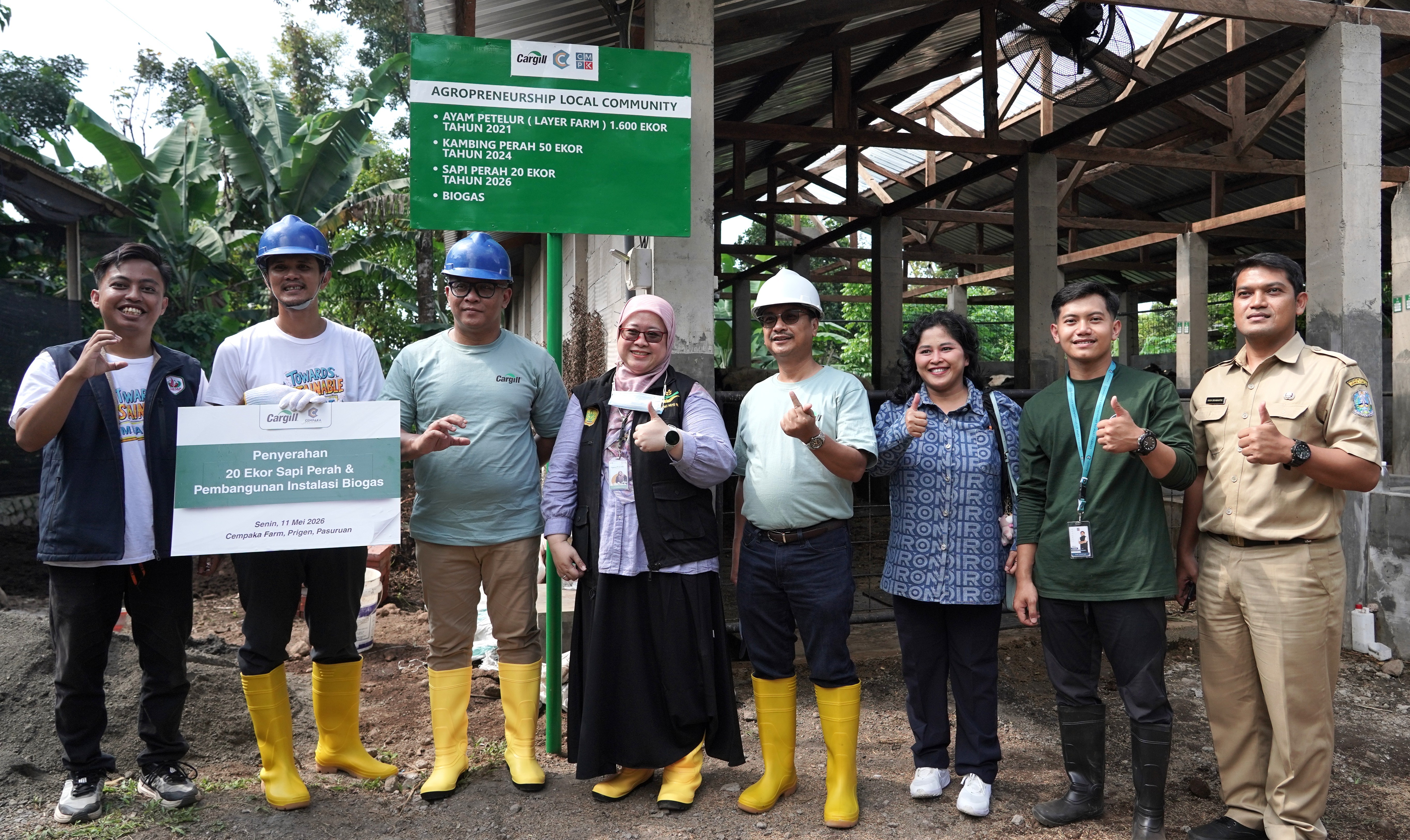 Energi Terbarukan Dan Ketahanan Pangan : Kolaborasi Cargill Indonesia Dan Cempaka Foundation